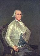 Francisco de Goya Portrait of the painter Francisco Bayeu oil